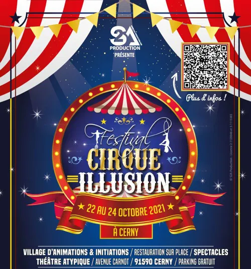 Affiche de Lydo et Dolly | Festival Cirque et Illusion