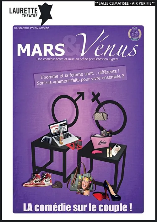 Affiche de Mars et Vénus