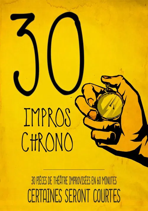 Affiche de 30 impros chrono