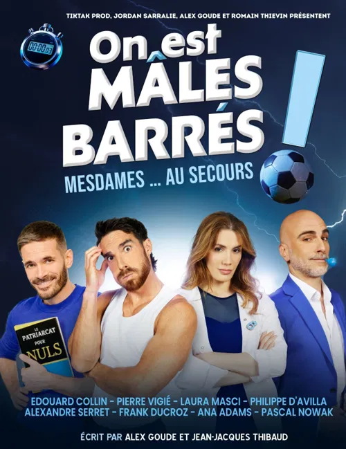 Affiche de On est mâles barrés (Tout va Mâle)
