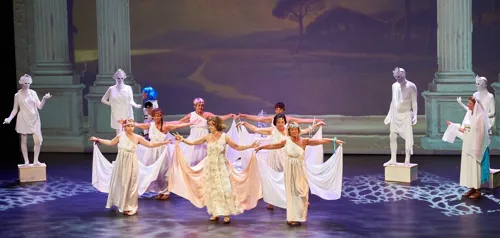 La danse des Vestales durant l'Empire Romain