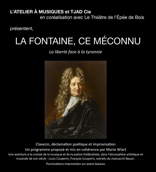 Affiche de La Fontaine ce méconnu