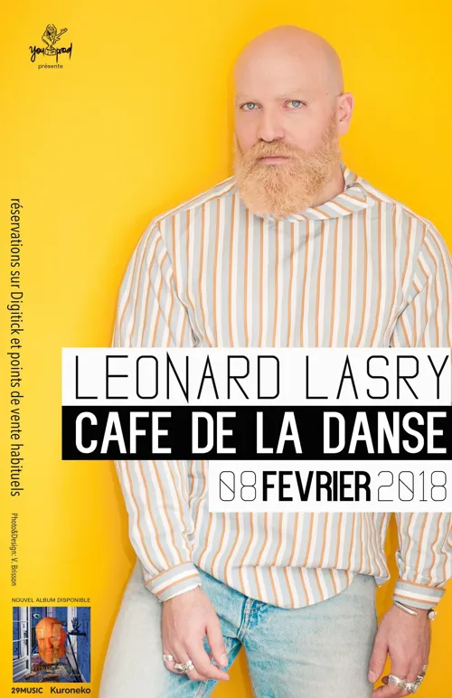 Affiche de Léonard Lasry