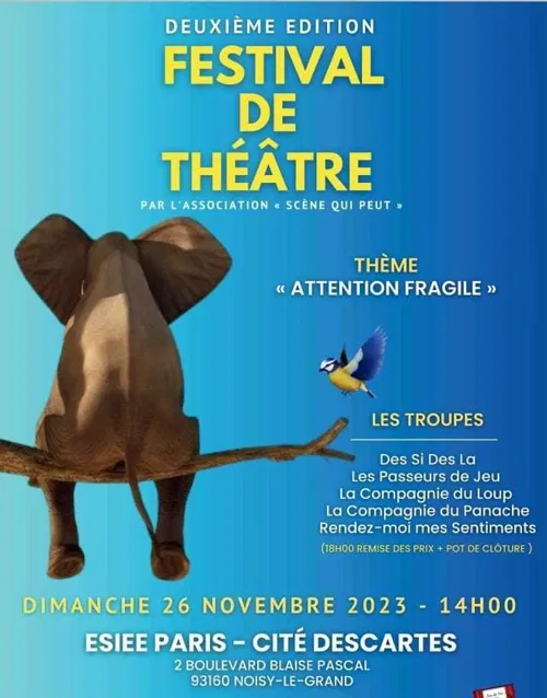 Affiche de Festival de théâtre | 2ème édition
