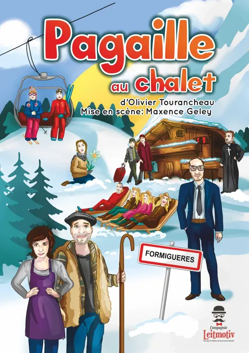 Affiche de Pagaille au chalet