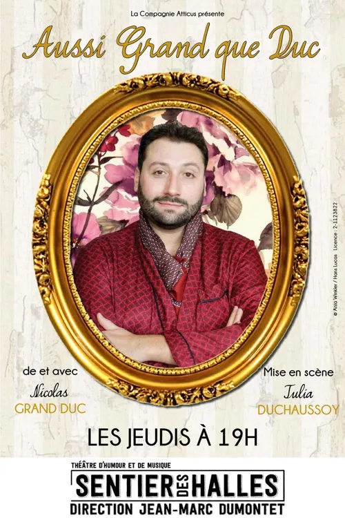 Affiche de Nicolas Grand Duc dans Aussi Grand que Duc