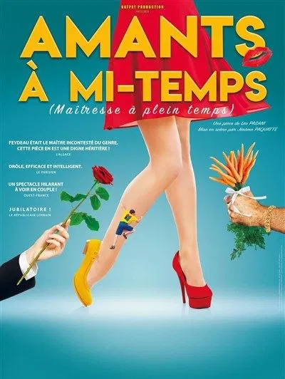 Affiche de Amants à mi-temps