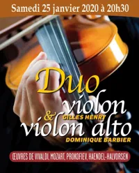 Duo de violon et violon alto - 
