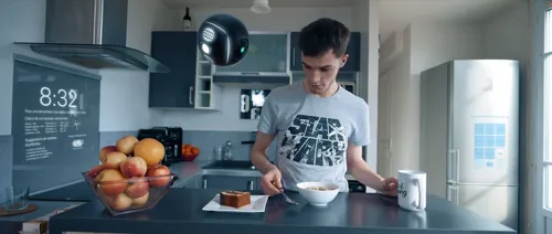 Julien Guerros et son robot iFlyX Pro