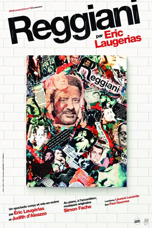 Affiche de Reggiani par Eric Laugérias
