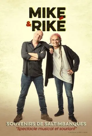 Affiche de Mike et Riké dans Souvenirs de saltimbanques