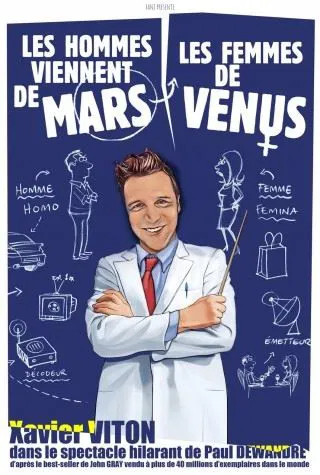 Affiche de Les Hommes viennent de Mars les femmes de Vénus
