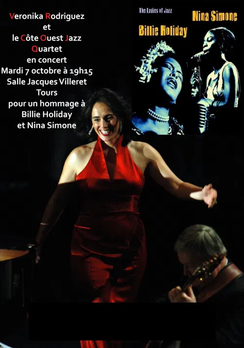 Affiche de Concert hommage à Billie Holiday et Nina Simone