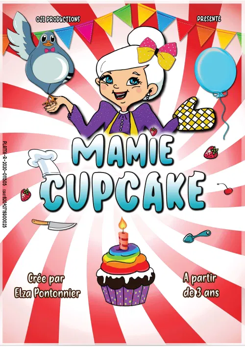 Affiche de Mamie Cupcake