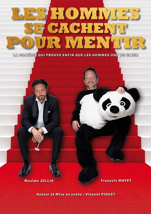 Affiche de Les hommes se cachent pour mentir