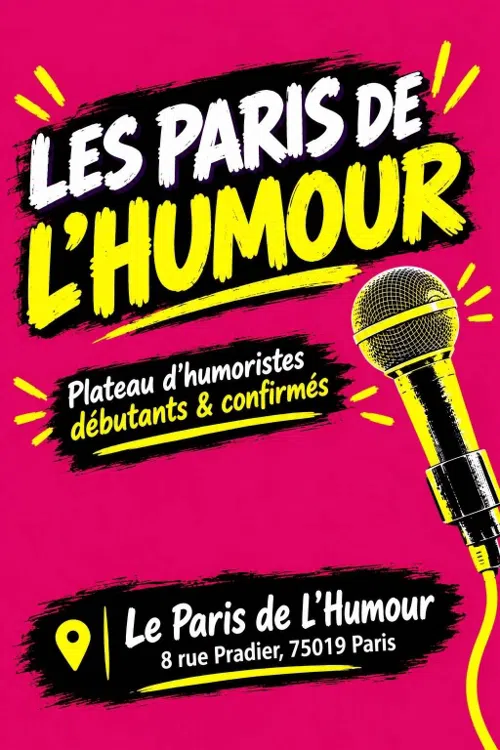 Affiche de Les Paris de l'humour