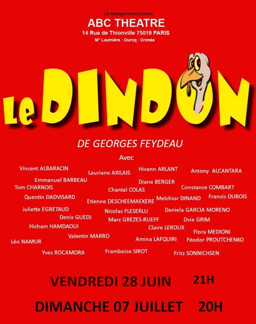 Affiche de Le Dindon