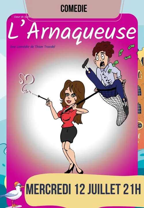 Affiche de L'arnaqueuse