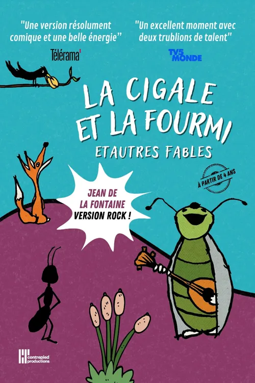 Affiche de La Cigale et la Fourmi