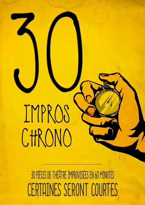 Affiche de 30 Impros Chrono