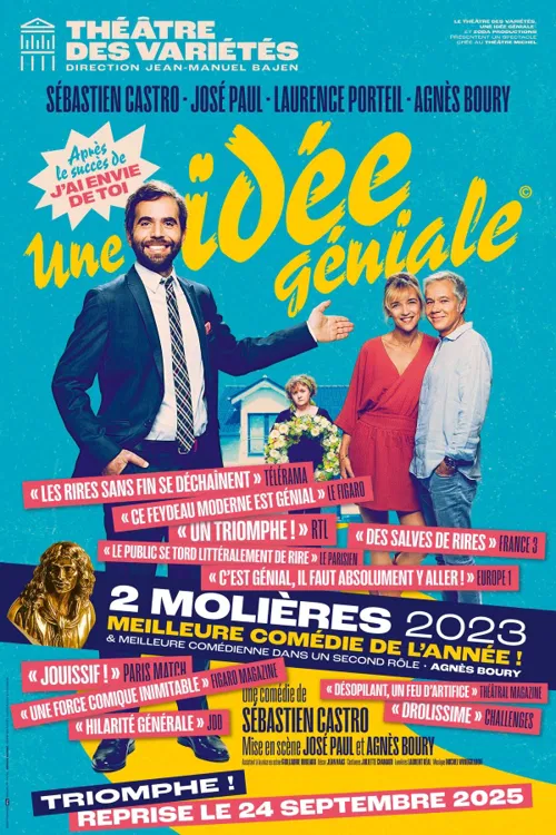 Affiche de Une idée géniale | avec Sébastien Castro