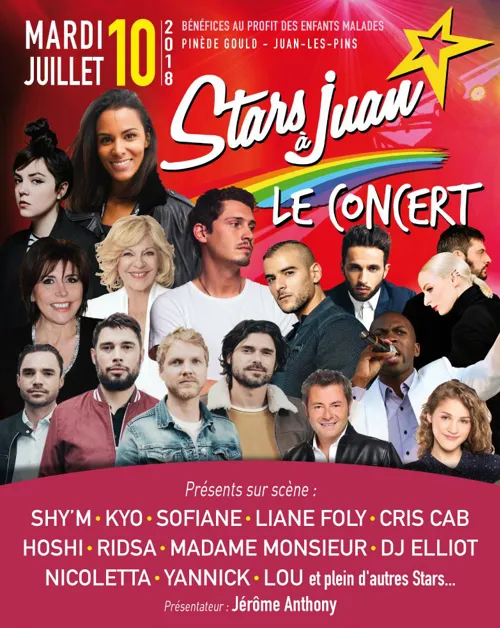 Affiche de Stars à Juan | Le concert