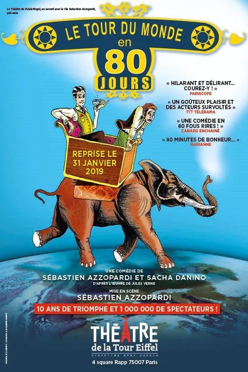 Affiche de Le tour du monde en 80 jours