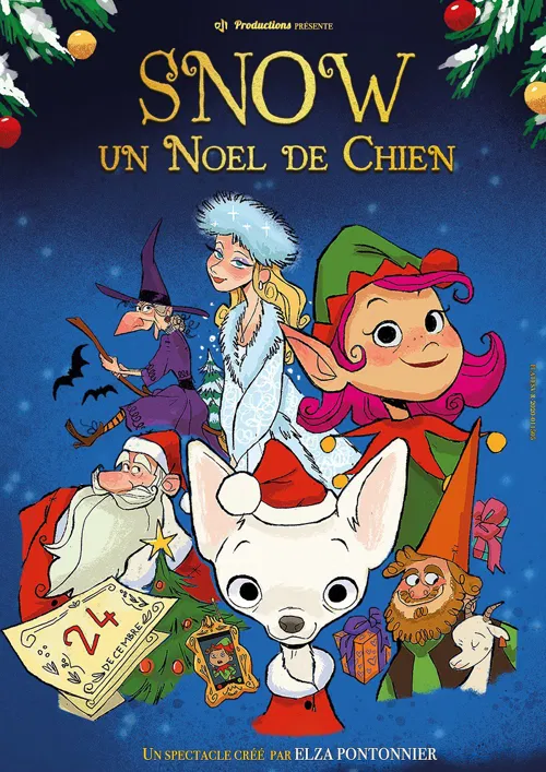 Affiche de Snow, un Noël de chien
