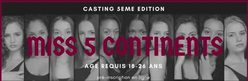 Photo 1 de Election Miss 5 Continents