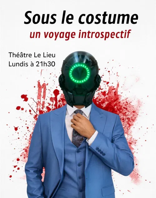Affiche de Sous le costume : un voyage introspectif
