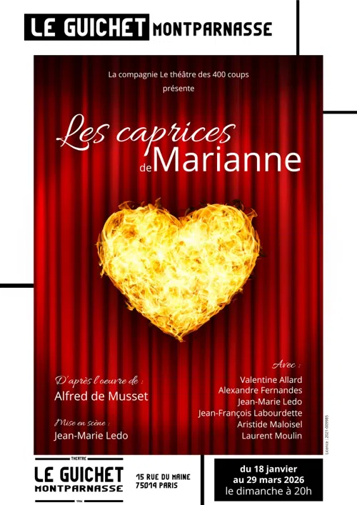 Affiche de Les caprices de Marianne