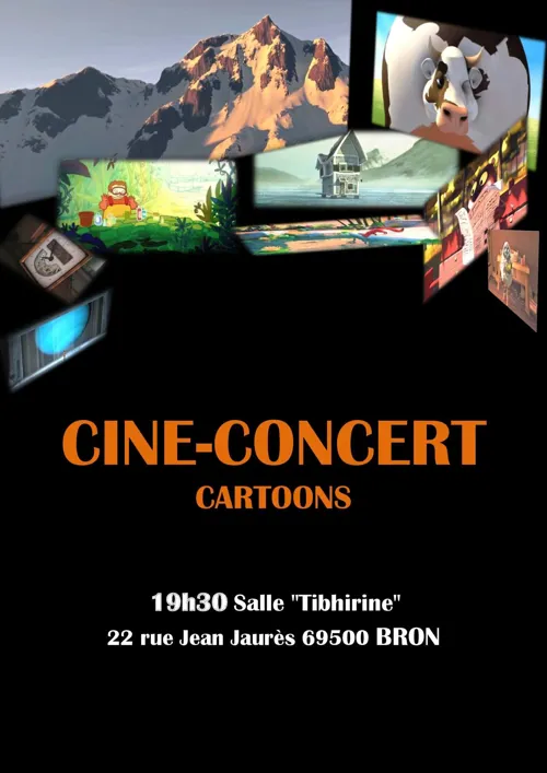Affiche de Ciné-Concert Cartoons