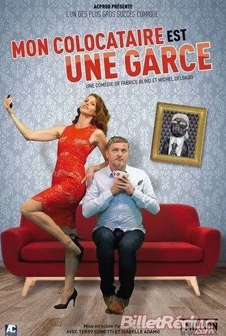 Affiche de Mon colocataire est une garce