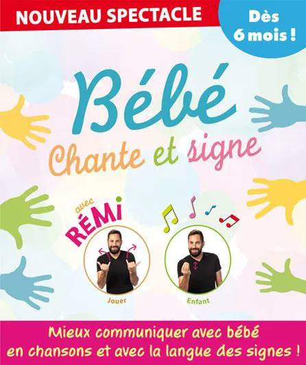 Affiche de Rémi dans Chante et signe