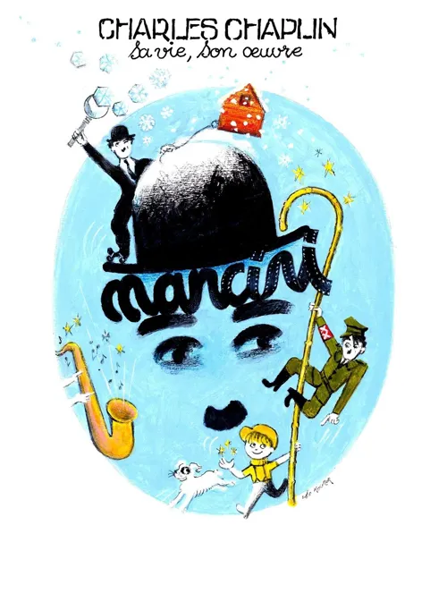 Affiche de Charlie Chaplin, sa vie, son oeuvre
