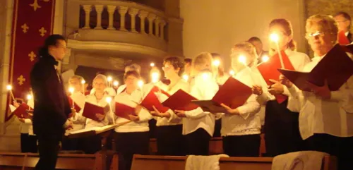 Affiche de Christmas songs, musique sacrée, Spirituals et Gospel