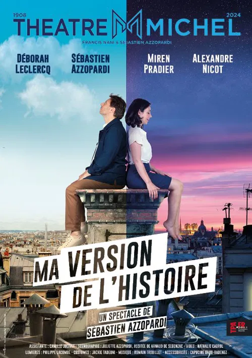 Affiche de Ma version de l'histoire | de et avec Sébastien Azzopardi