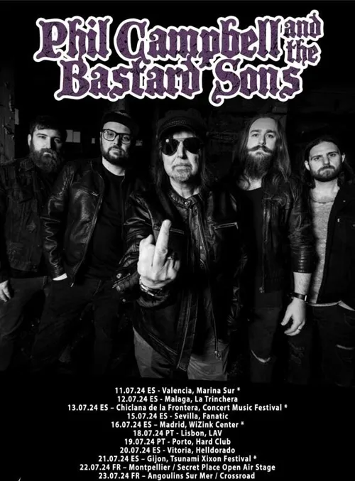 Affiche de Phil Campbell and the Bastard Sons