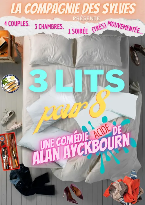 Affiche de 3 lits pour 8