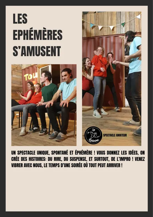 Affiche de Les Ephémères s'amusent