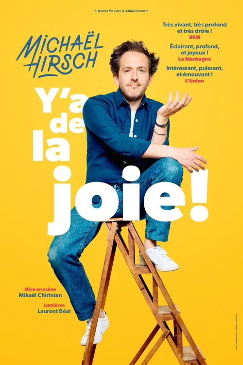 Affiche de Michaël Hirsch dans Y'a de la joie !