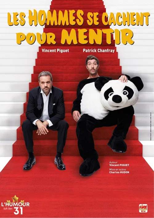 Affiche de Les hommes se cachent pour mentir