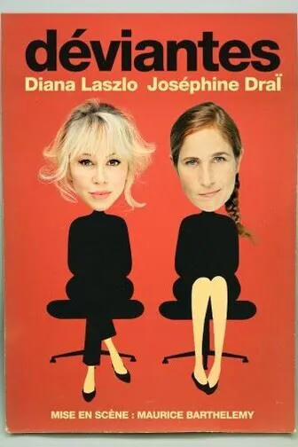 Affiche de Joséphine Draï et Diana Lazslo dans Déviantes