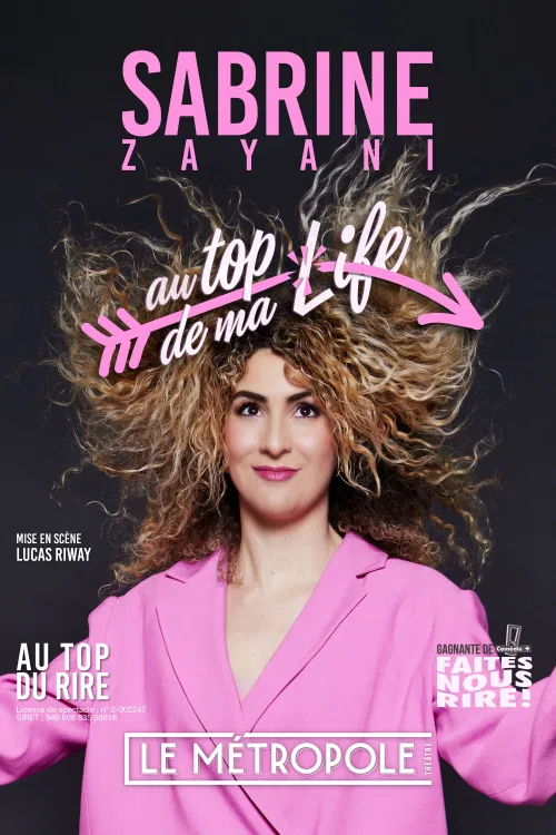 Affiche de Sabrine Zayani dans Au top de ma life