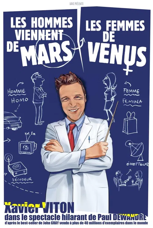 Affiche de Les hommes viennent de Mars, les femmes de Vénus