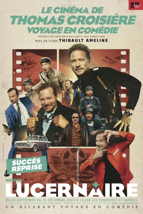 Affiche de Thomas Croisière dans Voyage en comédie