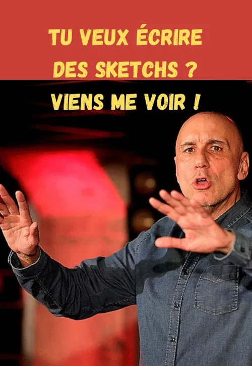 Affiche de Atelier d'écriture pour humoristes avec Jean-Jacques Fiorito