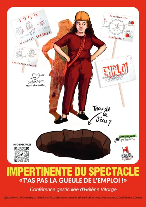 Affiche de Conférence gesticulée