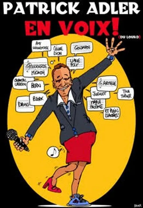 Affiche de Patrick Adler en voix !