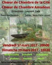 Choeur de chambre Amadeus - Choeur de chambre de la Cité - 
